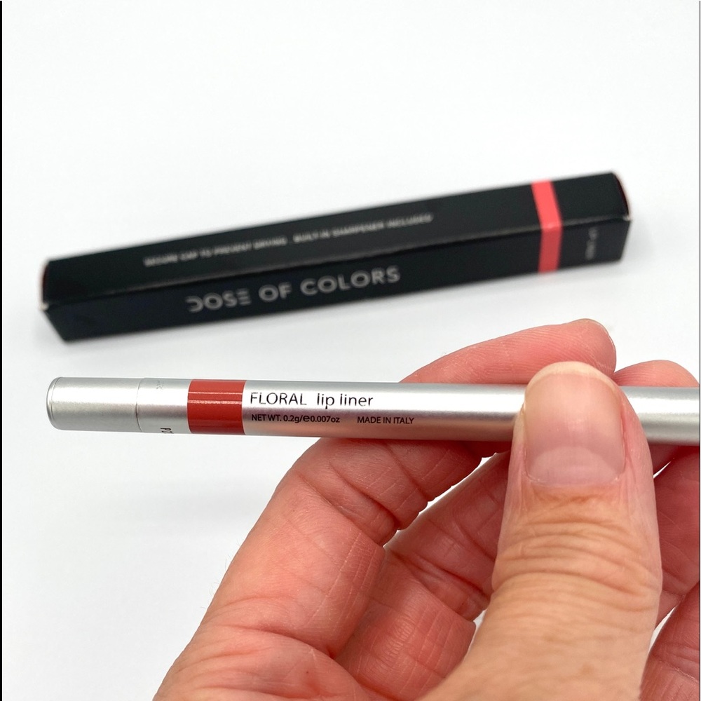 Dose Of Colors Floral Lip Liner Creamy Long Wearing BNIB Nude Makeup Pencil